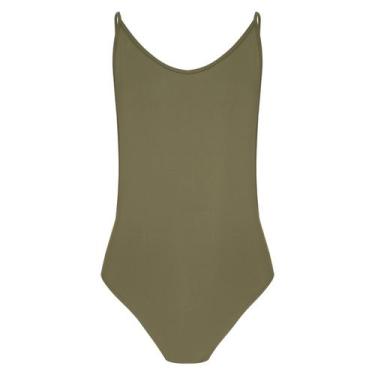 Imagem de Maiô Basic - Allix, Verde escuro, P