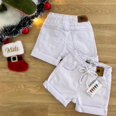 Imagem de Short Jeans branco - Maçã Verde