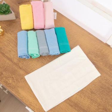 Imagem de Fronha Travesseiro de Bebê 100% Algodão Malha - Miguel Baby, Cinza