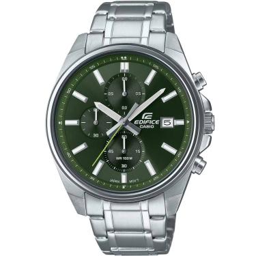 Imagem de Relógio Casio Masculino Ref: Efv-610d-3cvudf Edifice Cronógrafo Prateado