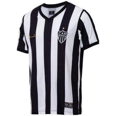 Imagem de Camisa Atlético Mineiro Retrô 1977 Reinaldo Masculina-Masculino