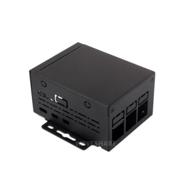 Imagem de TUOPUONE Industrial Grade Metal Case (D) for Raspb Pi 5 Larger Internal Space Supports Installing Official Cooling Fan And Various HATs Wall-mount and Rail-mount Support