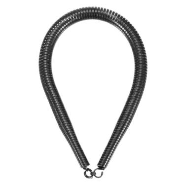 Imagem de HARFINGTON Dobrador de tubo de mola de PVC 13 mm OD 380 mm de comprimento tipo C mola de dobra de tubo para dispositivos de dobra de tubos em energia hidráulica doméstica, preto