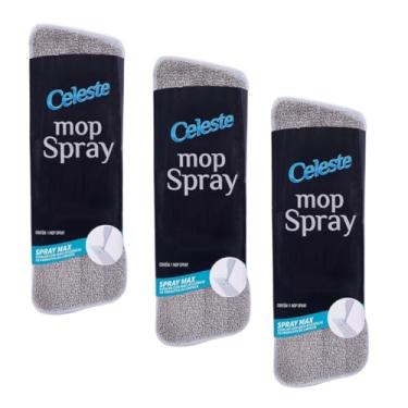 Imagem de Kit 3 Refil para Mop Spray Microfibra Rodo Esfregão Mágico Limpeza CLT-911A