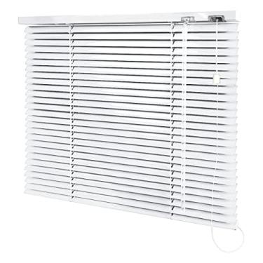 Imagem de Persiana Horizontal Branca - 2,00m larg x 1,20m alt - Alumínio 25mm - Persianet