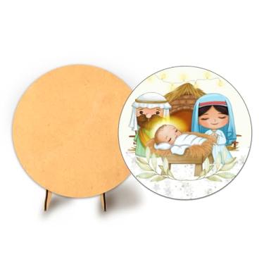 Imagem de Painel Sublimado Com Elastico 50cm Flores + Suporte MDF (NAT148)