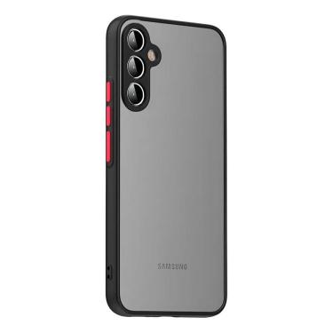 Imagem de Capa Capinha Translucida Para Samsung Galaxy Toda A55 Preto