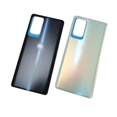 Imagem de SHOWGOOD para Motorola Moto Edge 20 Pro Edge S Pro XT2153-1 Capa de substituição de vidro para porta traseira (azul)