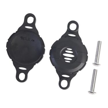 Imagem de Colaxi Suporte para rastreador GPS de bicicleta com capa protetora Air Tag, fácil de instalar, para colocar embaixo do suporte de garrafa.