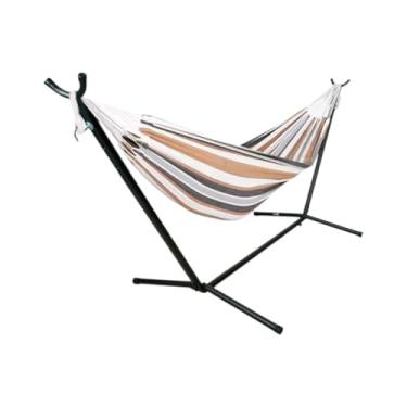 Imagem de Suporte para Rede com Estrutura de Aço, Resistente,Redes de Camping, Redes de Descanso,Trilha e Acampamento, para Área Externa e Interna