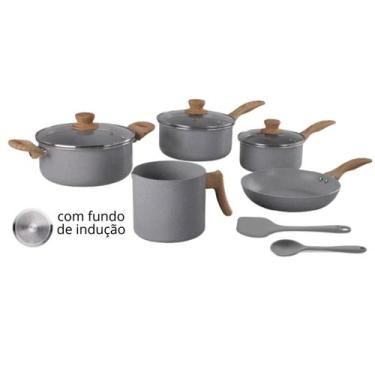 Imagem de Conjunto de Panelas e Utensílios 7 peças Ceramic Life Easy Indução Cin