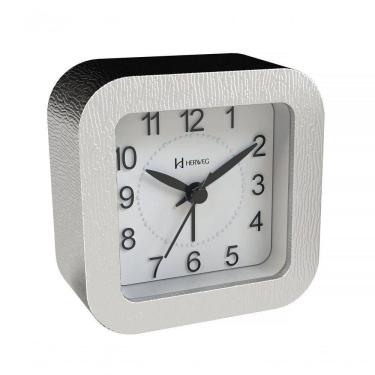 Imagem de Relógio Despertador Herweg Quartz Cromado Liso 265028 Único
