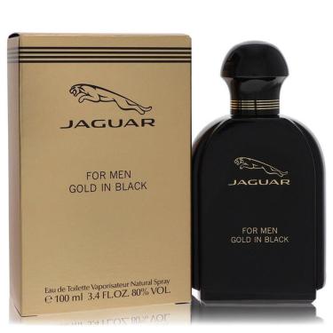 Imagem de Perfume Masculina Gold In Black Jaguar 100 Ml Eau De Toilette