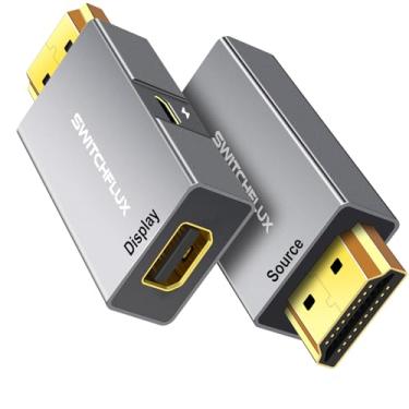Imagem de SWITCHFLUX Adaptador HDMI para Mini DisplayPort [1 unidade], adaptador HDMI 4K @60Hz para Mini DP (tela), conversor macho para fêmea compatível com PC, placa de vídeo, laptop, Xbox, PS5