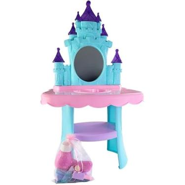 Imagem de Penteadeira Infantil com Acessórios para Salão de Beleza, Brinquedo Educativo