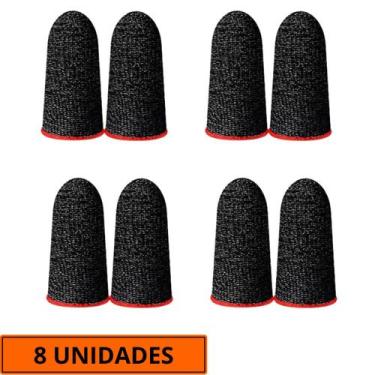 Imagem de Kit 12un Luva de Dedo Anti Suor Luvinha para Free Fire Jogos Celular P