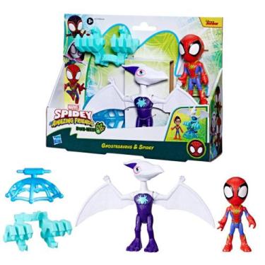 Imagem de Marvel Spidey e Seus Amigos Espetaculares Dino-Webs Ghostasaurus e Spi