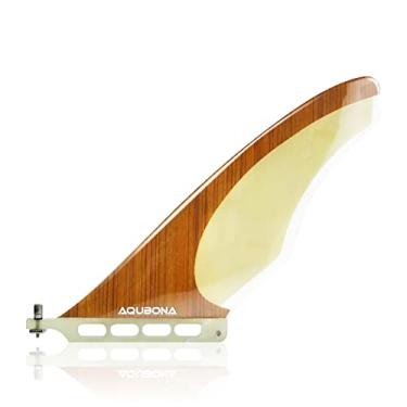 Imagem de Barbatana Longboard para prancha de surfe, 7, 8, 9, 25 cm, barbatana única - barbatana central para longboard, prancha de surf e prancha de remo (irregular)