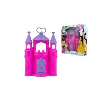 Imagem de Brinquedo Castelo Encantado Da Princesa Abre Portas Rosa