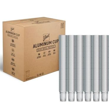 Imagem de Top Cup by Ball – 473 ml, 600 unidades, copos de festa de alumínio reutilizáveis | Design furtivo | Fixação a frio, reciclável, feito nos EUA
