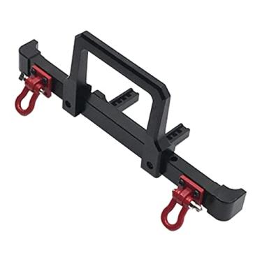 Imagem de Para-choque dianteiro para rastreador de carro ZP1001 ZP1002 ZP1003 1/10 - atualização preta