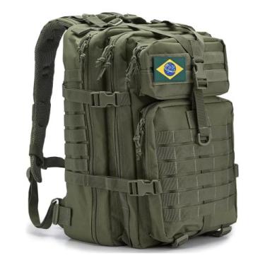 Imagem de Mochila Tática Militar Impermeável Reforçada Grande 50 litros - PIETRI