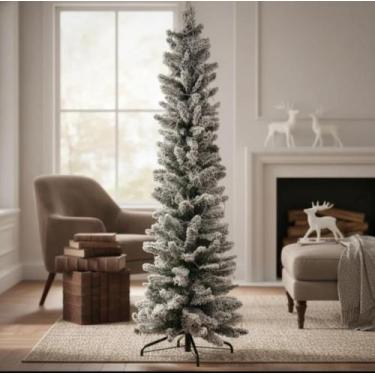 Imagem de Arvore De Natal Nevada Luxo 2,10m Slim Original - GRILLO