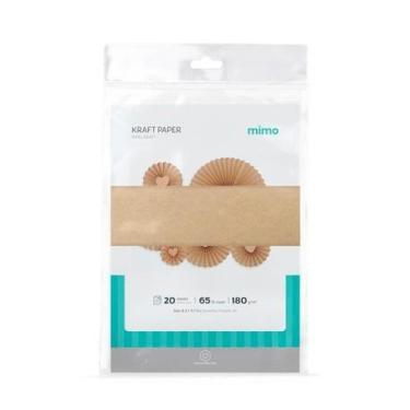 Imagem de Papel Kraft Mimo - A4 - 180 gr - 20 unds