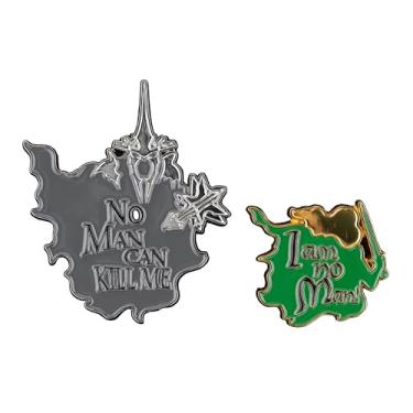 Imagem de WETA Workshop - Trilogia O Senhor dos Anéis - I Am No Man! Conjunto de alfinetes esmaltados