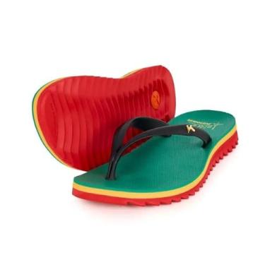 Imagem de Chinelo Kenner Ibiza Reggae Anitta Feminino - Verde - 34