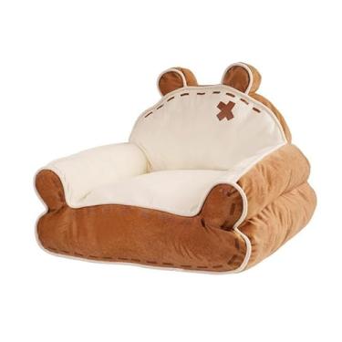 Imagem de Ioensy Cama de gato Camas de gato para gatos internos, confortável, desenho animado, moda, quente, sofá de gato, cama de cachorro para filhotes, cães