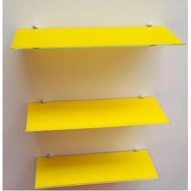 Imagem de Chapa de Acrílico Amarelo 2mm 50x100cm Placa Premium Translucida Cast Virgem 100 por cento de Pureza | 0,5x1,0m Comunicação Visual | Dobrável | Corte a Laser | 500x1000mm