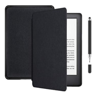 Imagem de Akacy Capa protetora de couro PU para Kindle 6.0 (Geração 2016), fina e leve, à prova d'água (12)