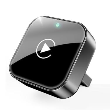 Imagem de Adaptador Carplay sem fio com Wired Carplay (USB para C), design de metal Mini adaptador de jogo de carro sem fio para sistema iPhone ios 10+ e Android 11, conexão rápida, controle estável, sem