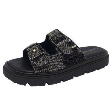 Imagem de Chinelo Feminino Papete Palmilha Conforto Macia Comfortflex