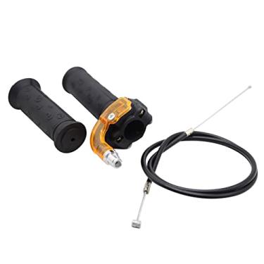 Imagem de Manopla de Acelerador com Giro Twist Throttle e Cabo para Quadriciclo 47cc 49cc 2 Tempos Bicicleta Trilha Quad Moto Terra Dirtbike ATV Bolso