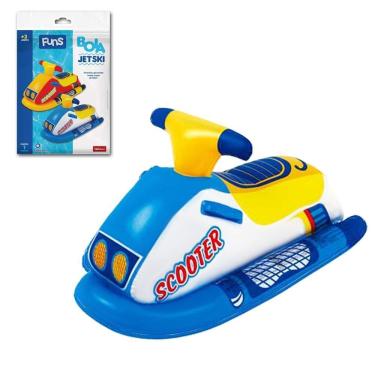 Imagem de Bóia Inflável Infantil Scooter Jet Ski Bote 91X51Cm Verão Br