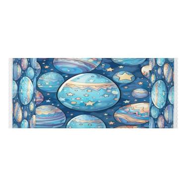 Imagem de Wassud Capas de lavadora e secadora de ovos azul-celeste, protetor de lavadora com sacos de armazenamento, capa de geladeira à prova de poeira com bolsos para lavanderia doméstica e cozinha, 120 x 55