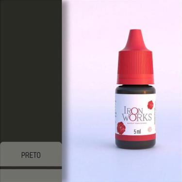 Imagem de Preto Pigmento Iron Works 5ml - Ideal para Contorno de Olhos