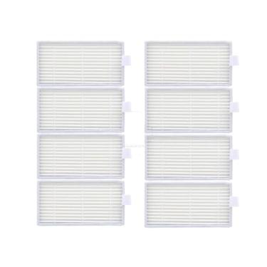 Imagem de Compatible With ILife Hepa Filter V5 V5s V3 V3S V5S V50 Pro V55 X5 Robot Vacuum Cleaner Accessories Spare Parts Replacement Consumables(8PCS)