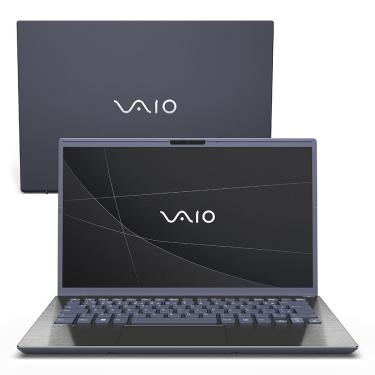 Imagem de Notebook VAIO® F14 Intel® Core i5-1334U Windows 11 Home 16GB RAM 512GB SSD 14`` Full HD IPS com Fingerprint Cinza Escuro