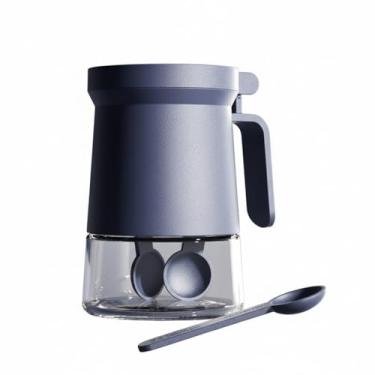 Imagem de Açucareiro/Porta Temperos em Vidro com Tampa e Colher - 350ML