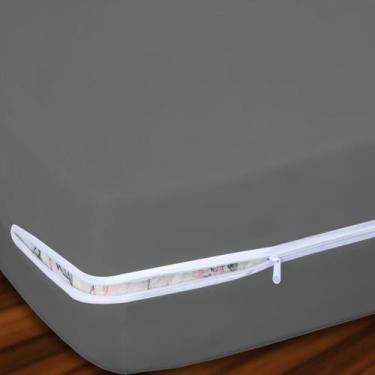 Imagem de CAPA PARA COLCHÃO SOLTEIRO 100% ALGODÃO 88 x 188 x 20 cm - SUL BRASIL,