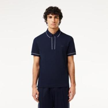 Imagem de Polo Lacoste Regular Fit Paris em Piqué Stretch Masculina-Masculino