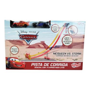 Imagem de Toyng - Disney - Pista de corrida Descida Carros Roda Livre Mcqueen