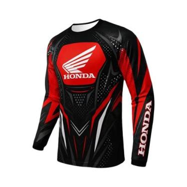 Imagem de Camiseta De Motocross Masculina De Secagem Rápida E Respirável De Mang