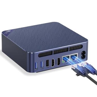 Imagem de Beelink Mini PC EQi12, Intel Core 1220P (máximo 4,4 GHz 10C/12T), 16GB DDR4 500GB PCle4.0 SSD Mini computadores, Dual LAN/Wifi6/BT5.2, Dual 4K Display, fonte de alimentação embutida para escritório PC