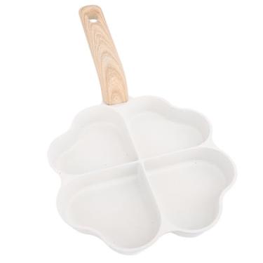 Imagem de TOPINCN Panela de Ovo Antiaderente de 4 Xícaras, Frigideira de Ovo Em Formato de Coração, Frigideira Versátil de café da manhã para Ovos, Panquecas de Bacon, Crepes Plett, Mini