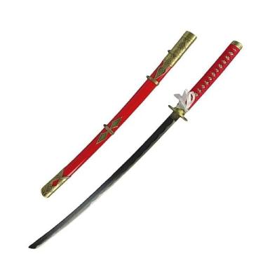 Imagem de Espada Katana Touken Ranbu Taroutachi Vermelha