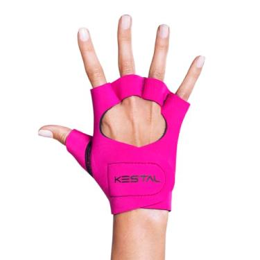 Imagem de Luva Protetora Proteção Saúde Academia Ortopédica Kestal Ksn016 (Pink, P)